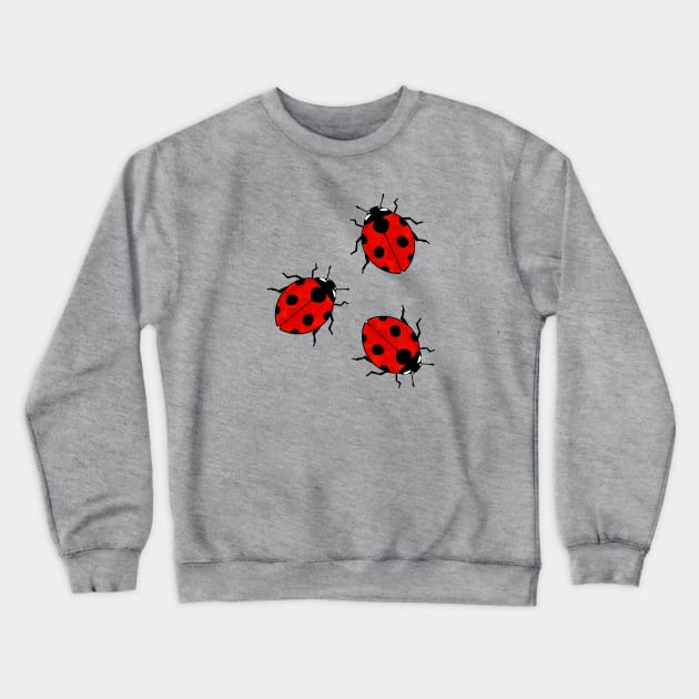 Ladybugs Crewneck Sweatshirt by Abby Venture